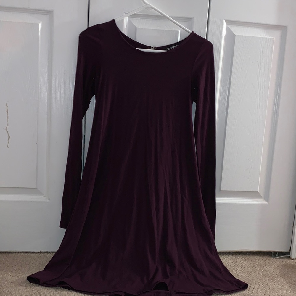 women’s purple EXPRESS dress